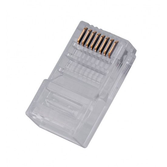 Cablexpert PLUG3UP6/100 wire connector 1 Transparent