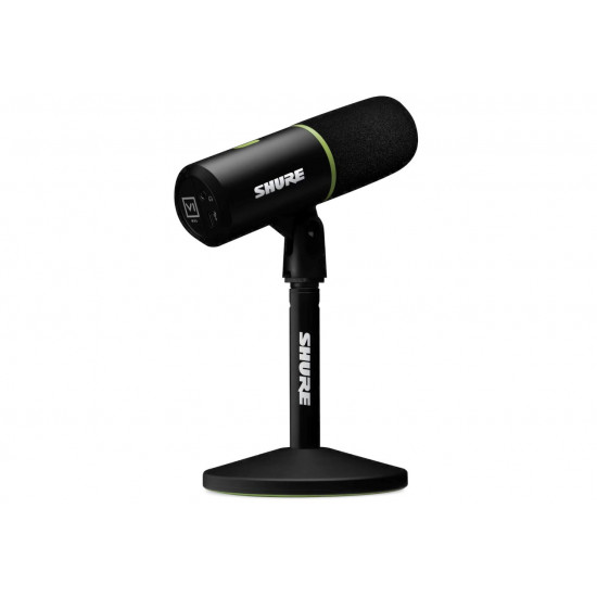 Shure MV6 - USB-C cardioid dynamic microphone for gamers and streamers