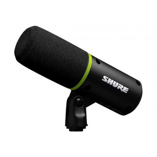 Shure MV6 - USB-C cardioid dynamic microphone for gamers and streamers