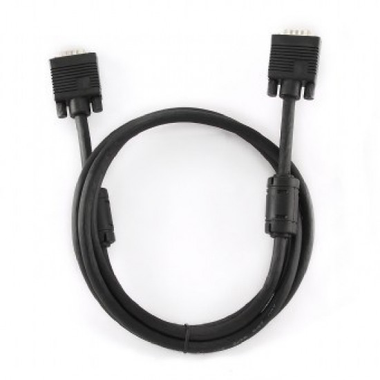 Gembird CC-PPVGA-10M-B VGA cable VGA (D-Sub) Black