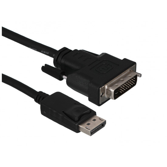 HL HL31914 video cable adapter 1 m DisplayPort DVI-I Black