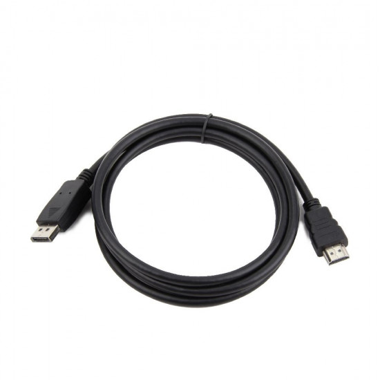 Gembird CC-DP-HDMI-5M DisplayPort to HDMI cable, 5m, black