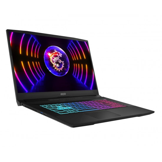 MSI Katana 17 B12VEK-1034XPL Intel® Core™ i5 i5-12450H Laptop 43.9 cm (17.3) Full HD 16 GB DDR5-SDRAM 512 GB SSD NVIDIA GeForce RTX 4050 Wi-Fi 6 (802.11ax) NoOS Black