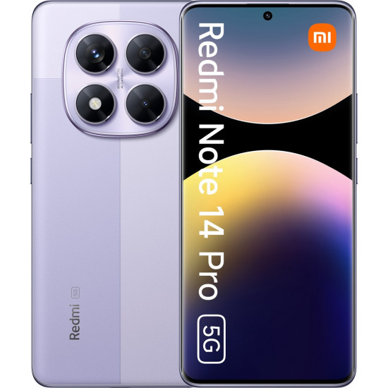 Xiaomi Redmi Note 14 Pro 5G 16.9 cm (6.67) Dual SIM USB Type-C 12/ 512 GB 5110 mAh Lavender, Purple