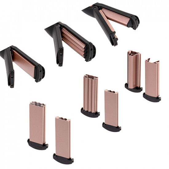 Camry | Hair Styler | CR 2024 | 1200 W | Black/Rose gold