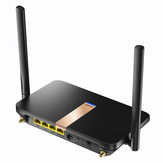 Cudy LT500D wireless router Fast Ethernet Dual-band (2.4 GHz / 5 GHz) 4G Black