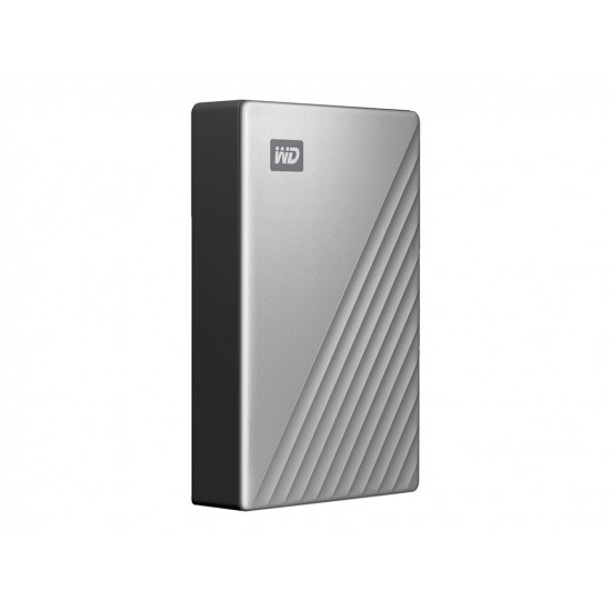 WD My Passport Ultra 4TB Silver USB-C/USB3.0 HDD 2.5inch Metal finish RTL portable extern