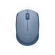 LOGITECH M171 Mouse right and left-handed optical 3 buttons wireless 2.4 GHz USB wireless receiver blue/grey