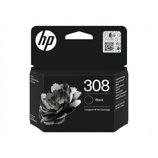 HP 308 Black Original Ink Cartridge