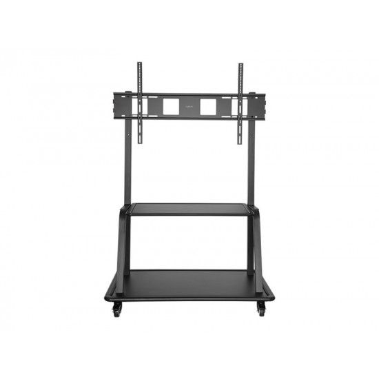 LOGILINK BP0085 TV monitor cart 60-105inch height adjustable 150kg max.