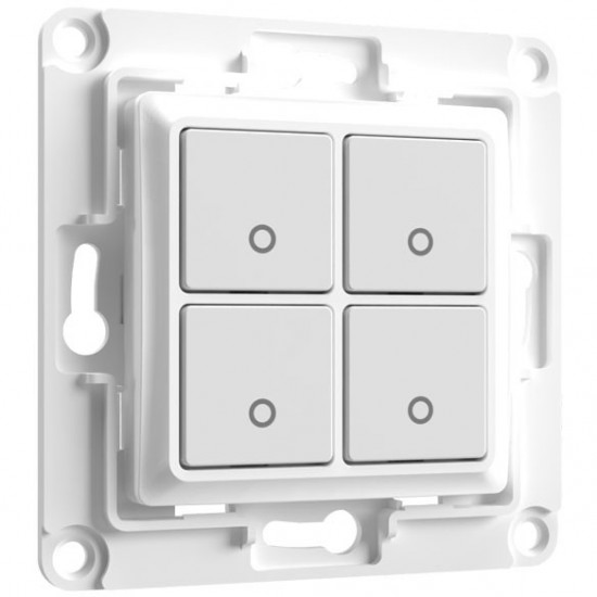 Shelly Accessories Wall Switch 4 Wandtaster 4-fach Weiß