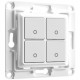 Shelly Accessories Wall Switch 4 Wandtaster 4-fach Weiß