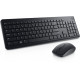 Dell | Keyboard and Mouse | KM3322W | Keyboard and Mouse Set | Wireless | Batteries included | LT | Black | Wireless connection