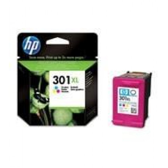 HP 301XL High Yield Tri-color Original Ink Cartridge