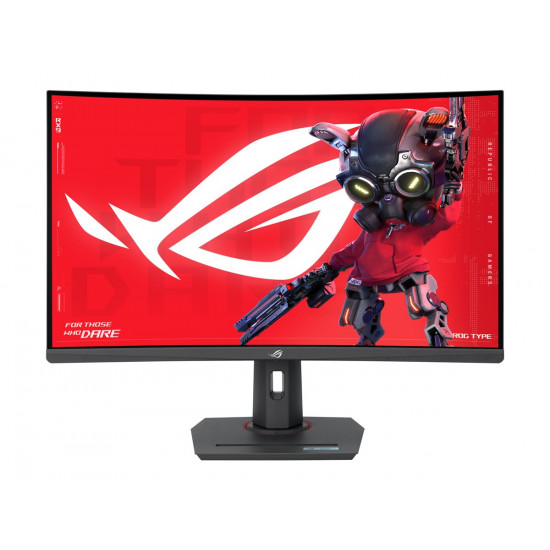 ASUS ROG Strix XG32WCS 31.5inch Fast VA WLED Curved 1500R WQHD 16:9 180Hz 350cd/m2 1ms HDMI DP USB-C Black