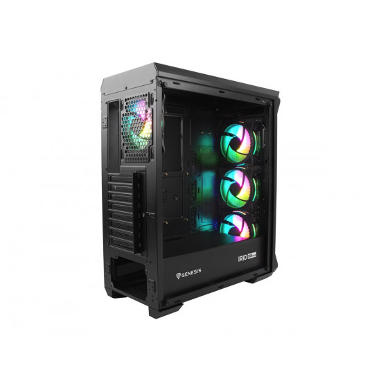 NATEC Genesis PC case Irid 505 aRGB midi