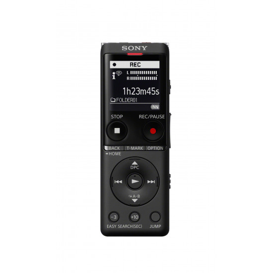 Sony | Digital Voice Recorder | ICD-UX570 | Black | LCD | MP3 playback