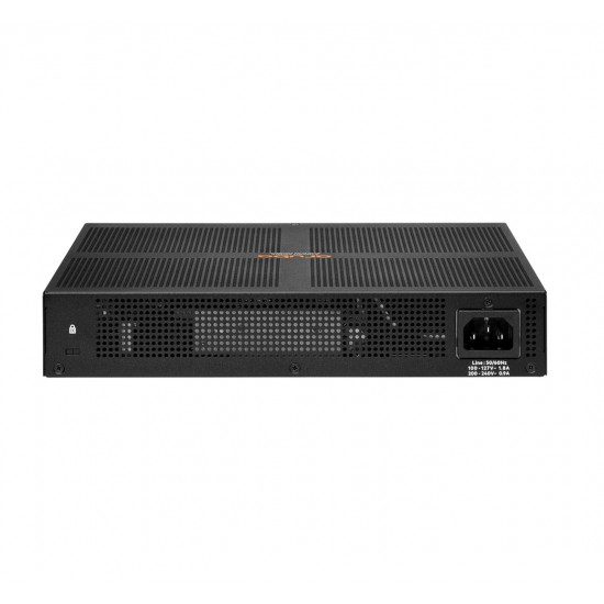 HPE Aruba Networking Aruba 6000 12G Class4 PoE 2G/2SFP 139W Managed L3 Gigabit Ethernet (10/100/1000) Power over Ethernet (PoE) 1U