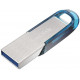 SanDisk Ultra Flair USB flash drive 64 GB USB Type-A 3.2 Gen 1 (3.1 Gen 1) Blue, Silver