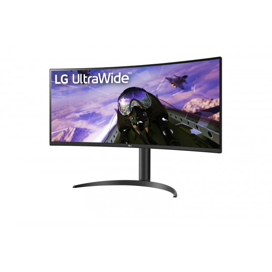 LG | Curved UltraWide Monitor | 34WP65CP-B | 34  | VA | QHD | 21:9 | 160 Hz | 5 ms | 3440 x 1440 | 300 cd/m² | HDMI ports quantity 2 | Black