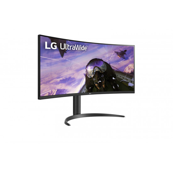 LG | Curved UltraWide Monitor | 34WP65CP-B | 34  | VA | QHD | 21:9 | 160 Hz | 5 ms | 3440 x 1440 | 300 cd/m² | HDMI ports quantity 2 | Black