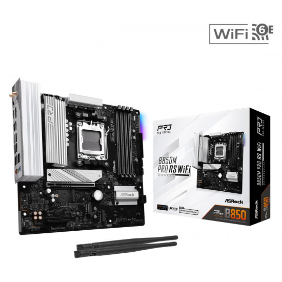 Motherboard B850M PRO RS WIFI AM5 4DDR5 mATX