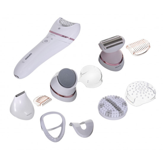 Philips Epilator Series 8000 BRE740/10 Wet and Dry epilator