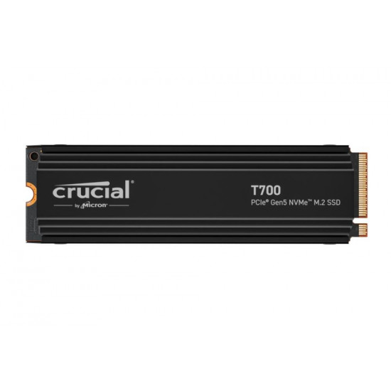 Crucial SSD T700 2TB PCie 5.0 NVMe w/Heatsink