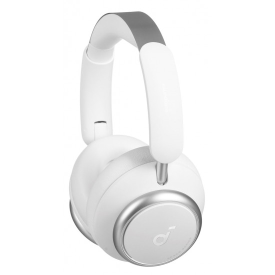 Soundcore Space Q45 Headphones Wired & Wireless Head-band Calls/Music/Sport/Everyday USB Type-C Bluetooth White