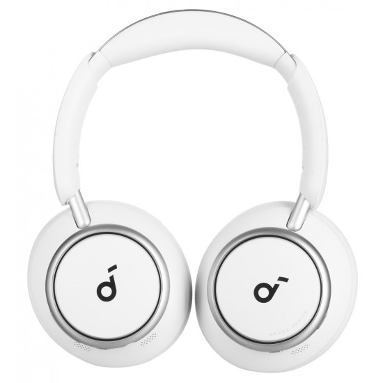 Soundcore Space Q45 Headphones Wired & Wireless Head-band Calls/Music/Sport/Everyday USB Type-C Bluetooth White