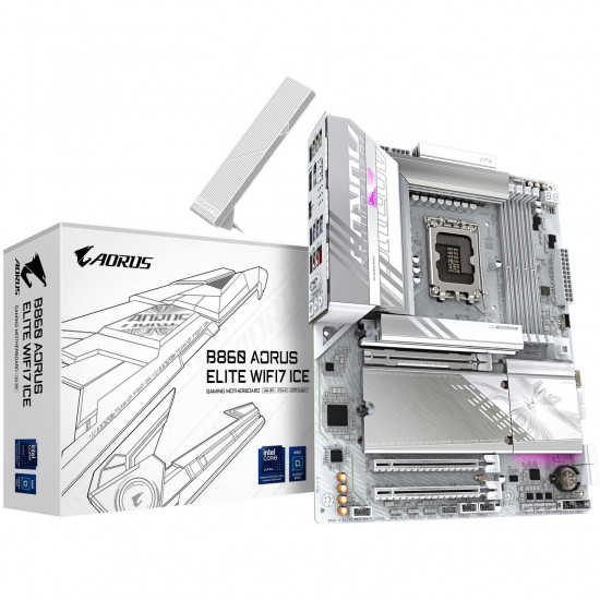 LGA1851 Gigabyte B860 A ELITE WF7 ICE