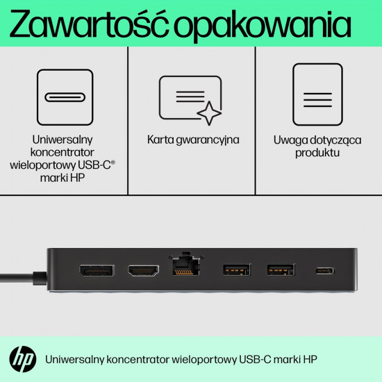 HP Docking Station Universal USB-C USB