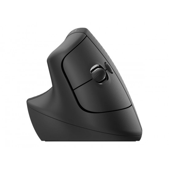 LOGITECH Lift Vertical Ergonomic Mouse Vertical mouse ergonomic left-handed optical 6 buttons wireless Bluetooth 2.4 GHz