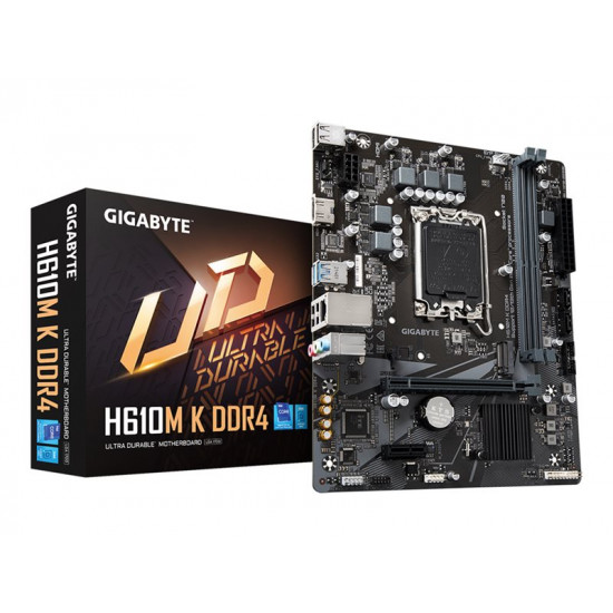 GIGABYTE H610M K DDR4 LGA1700 1 x HDMI