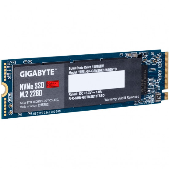 GIGABYTE NVMe SSD 256GB