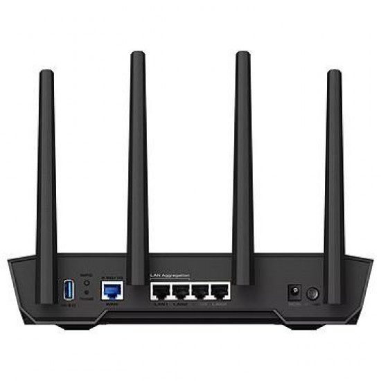 Wireless Router|ASUS|Wireless Router|4200 Mbps|Mesh|Wi-Fi 5|Wi-Fi 6|IEEE 802.11n|USB 3.2|1 WAN|4x10/100/1000M|Number of antennas 4|TUFGAMINGAX4200