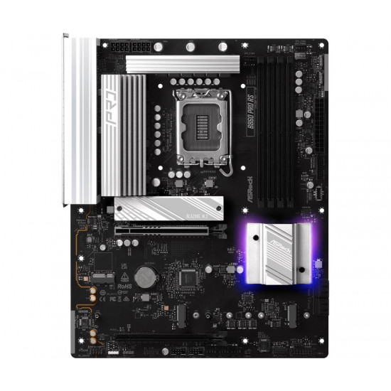 Mainboard|ASROCK|Intel B860 Express|LGA1851|ATX|Memory DDR5|Memory slots 4|1xPCI-Express 4.0 16x|1xPCI-Express 5.0 16x|1xM.2|1xHDMI|1xDisplayPort|1xAudio-In|1xAudio-Out|1xMicrophone|2xUSB 2.0|6xUSB 3.2|1xUSB-C|1xRJ45|B860PRORS