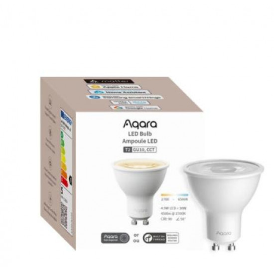 Smart Light Bulb|AQARA|Power consumption 4.9 Watts|Luminous flux 450 Lumen|6500 K|ZigBee|LB-L03E