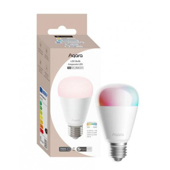 Smart Light Bulb|AQARA|Power consumption 10.5 Watts|Luminous flux 950 Lumen|9000 K|Bluetooth/ZigBee|LB-L02D