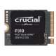 SSD|CRUCIAL|P310|1TB|M.2|PCIe Gen4|NVMe|3D NAND|Write speed 6000 MBytes/sec|Read speed 7100 MBytes/sec|TBW 220 TB|CT1000P310SSD2