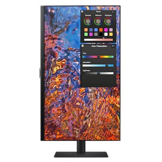 LCD Monitor|SAMSUNG|ViewFinity S8|32|Business/4K|Panel IPS|3840x2160|16:9|60Hz|5 ms|Swivel|Pivot|Height adjustable|Tilt|Colour Black|LS32B800PXPXEN