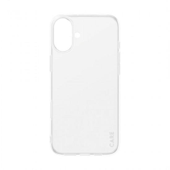 CARE by PanzerGlass Case Fashion X-Ray Soft Basic | Back protection | Apple | iPhone 16 Plus | Recycled plastic | Transparent