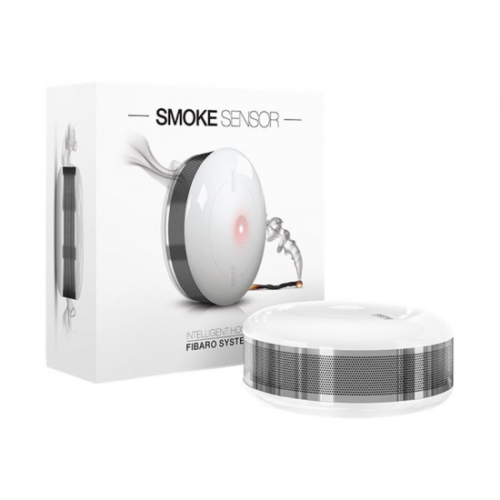 Fibaro | Smoke Sensor | Z-Wave | White