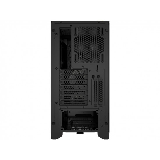 Corsair | Tempered Glass PC Case | iCUE 4000D RGB AIRFLOW | Side window | Black | Mid-Tower | Power supply included No