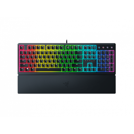 Razer | Ornata V3 | Gaming Keyboard | Wired | RGB LED light | US | Black | Mecha-Membrane