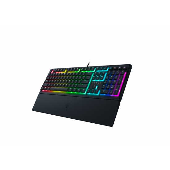 Razer | Ornata V3 | Gaming Keyboard | Wired | RGB LED light | US | Black | Mecha-Membrane