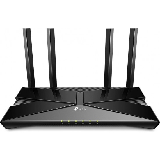 TP-LINK AX1800 Dual Band Wi-Fi 6 Router | EX220 | 802.11ax | 10/100/1000 Mbit/s | Ethernet LAN (RJ-45) ports 4 | Mesh Support Yes | MU-MiMO Yes | No mobile broadband | Antenna type External