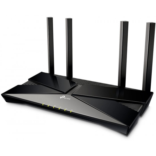 TP-LINK AX1800 Dual Band Wi-Fi 6 Router | EX220 | 802.11ax | 10/100/1000 Mbit/s | Ethernet LAN (RJ-45) ports 4 | Mesh Support Yes | MU-MiMO Yes | No mobile broadband | Antenna type External