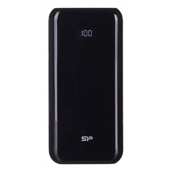 SILICON POWER QS28 Powerbank External battery 20000 mAh 2x USB QC 3.0 1x USB-C PD (SP20KMAPBKQS280K) Black