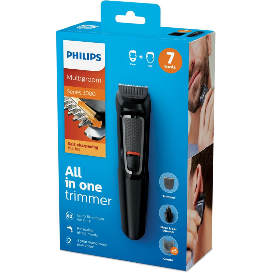 Philips MULTIGROOM Series 3000 7-in-1, Face and Hair MG3720/15